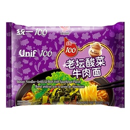 [30570] 统一 老坛酸菜面 119g | Unif noodle beef&sauerkraut 119g