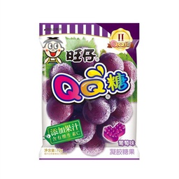 [62430] 旺仔 QQ糖 葡萄味 70g | Want Want Gummy Candy Grape 70g