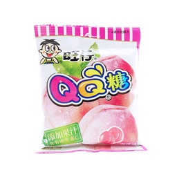 [62432] 旺仔 QQ糖 水蜜桃味 70g | Want Want Gummy Candy Grape 70g