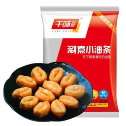[81273] 千味 火锅涮煮小油条 625g | QW Mini Youtiao 625g
