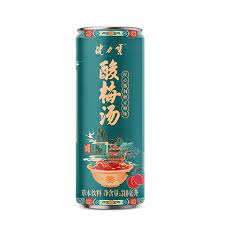[62499] Jianlibao Sour Plum Drink 330ml | 健力宝 酸梅汤草本饮料 330ml