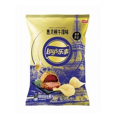 [62505] Lay's Wellington Steak Flavor Chips 60g | 乐事 惠灵顿牛排味 薯片 60g