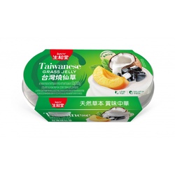 [62506] SHT Peach & Coconut Jelly 610g | 生和堂 黄桃椰香 烧仙草 2杯特惠装  610g
