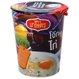 [31505] Kaset Instant Rice Porridge Cup Chicken Flavor  38g | Kaset 即食米粥 鸡肉味 38g