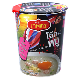 [31506] Kaset Instant Rice Porridge Cup Pork Flavor  38g | Kaset 即食米粥 猪肉味 38g