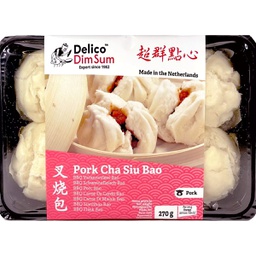 [80105] Delico Cha Siu /BBQ Pork Pau 270g | 超群 叉烧包 270g