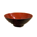 [70172] Melamine Red-Black bowl 9 '' 16344| 密胺红黑拉面汤碗 9寸