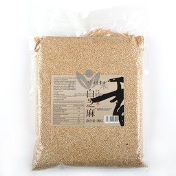 [30236] 烘焙白芝麻(熟)1kg | SANFENG Roasted white sesame 1kg