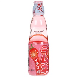 [60166] 日本弹珠饮料(草莓味)200ml | Ramune strawberry drinks 200ml