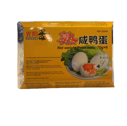 [10040] Suolatut ankanmunat  (kypsennetty) 70g*6 | 熟 咸鸭蛋 70g*6