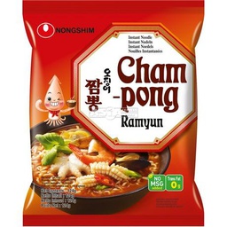 [30547] 农心 海鲜汤面 124g | NongShim Instant noodles Seafood(Cham Pong Ramen) 124g