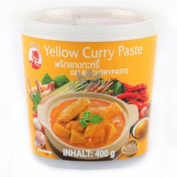 [40245] Cock Brand Yellow Curry Paste 400g | 公鸡牌 咖喱 (黄) 400g