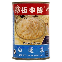 [40519] WC Sweetened Lotus Nut Paste 570g | 伍中 白莲蓉 570g