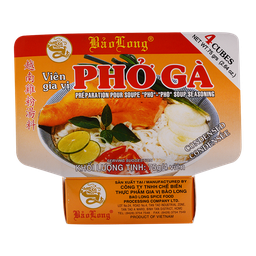 [40630] Bao Long Bouil.cube chicken/pho ga 75g | 越南 鸡肉粉汤料 75g