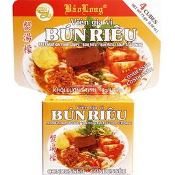 [40631] Bao Long Bouil.cube crab/bun rieu 75g | 越南 蟹肉粉汤料 75g