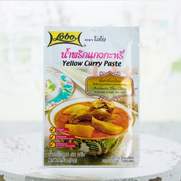 [40717] LOBO Yellow Curry Paste 50g | 泰国 LOBO 黄咖喱 50g