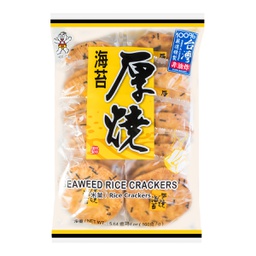 [61209] 旺旺 厚烧海苔 160g | WANT WANT Seaweed Rice Cracker 160g