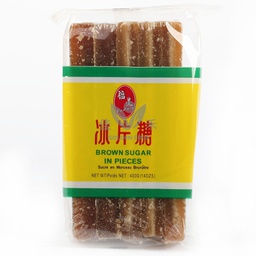 [40653] 福星 冰片糖 400g | FX Brown Sugar in pieces 400g