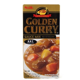 [40477] 咖喱块 辣 92g | S&B Golden Curry Karakuchi Hot 92g