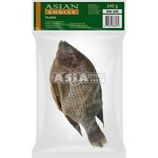 [80729] 黑色罗非鱼 5/800 1kg | Asian Choice Black Tilapia G&S IWP 5/800 1kg