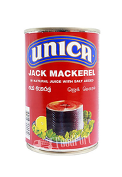 [20226] UNICA Jack Mackerel in Natural Juice 425g | 鲭鱼 罐头 (原味) 425g