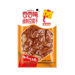 [61254] XXZ dried bean curd Sichuan Spicy 100g | 香香嘴 麻辣味豆腐干 100g