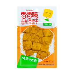 [61253] XXZ dried bean curd pepper 100g | 香香嘴 山椒豆腐干 100g