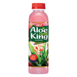 [60306] OKF 桃子饮料 500ml | OKF Aloe Vera Drink Peach 500ml
