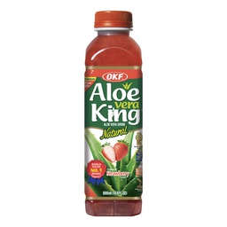 [60308] OKF 草莓饮料 500ml | OKF Aloe Vera Drink Strawberry 500ml