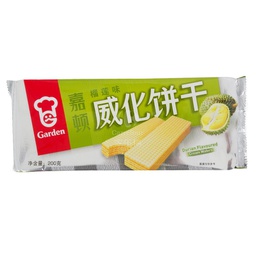 [60775] 嘉顿 威化 榴莲味 200g | GD Cream Wafer Durian 200g