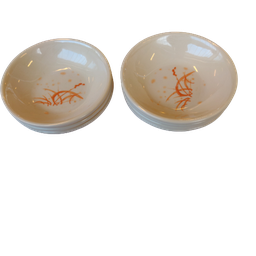 [70303] Melamine 3.5'' Small Sauce Dish Autumn Grass 028 | 密胺3.5''小味碟 秋草 028