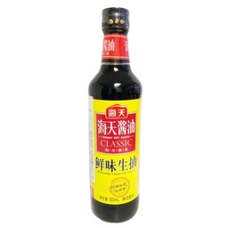 [40307] 海天 鲜味生抽 500ml | HT Delicious Light Soy Sauce 500ml