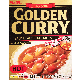 [40478] 蔬菜咖喱块 辣 230g | S&B Golden Vegetable Curry Karakuchi Hot 230g