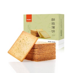 [60595] Bestore Crispy Crackers Seaweed 300g | 良品铺子 酥脆薄饼 海苔味 300g