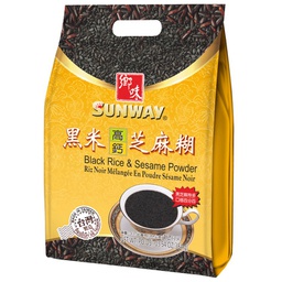 [60364] SW Black Rice & Sesame Powder 12*32g | 乡味 黑米高钙芝麻糊 12*32g