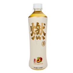 [60152] 元气森林 乌龙茶 桃子味 500 ml | Genki Forest Zero Sugar Oolong Tea Peach 500 ml