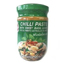 [40246] 泰国香叶辣椒酱 200g | COCK Chilli Paste with Sweet Basil 200g