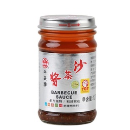 [40203] BULL HEAD Barbecue Sauce 127g | 牛头牌 沙茶酱 127g