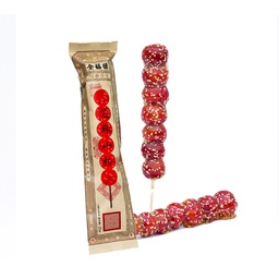 [80303] QFD Frozen Sugar Coated Hawthorn Sesame Flavor 75g | 全福德糖葫芦 (芝麻) 75g