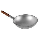 [70152] London Wok with Wooden Handle 16 inch | 16寸 London 圆底深锅
