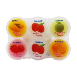 [61008] NANACO 什锦口味布丁 480g | NANACO Pudding mix 5 flavours 480g
