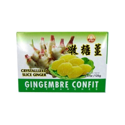[61078] PSP Candied Ginger Slices 125g| 姜糖 125g