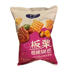 [60895] Kaqi Rice Cracker Sirloin Steak Flavour 105g | 卡奇 板栗粗粮锅巴 西冷牛排味 105g