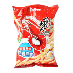 [60625] 卡乐比 虾条 原味 105g | Calbee Prawn Crackers Original 105g