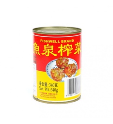 [20157] Fish Well Preserved Vegetables Whole 340g | 鱼泉 榨菜整 340g
