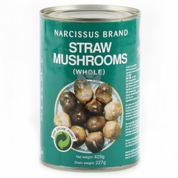 [40434] Straw Mushrooms (whole) 425g | 草菇 整粒 425g