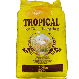 [30910] TROPICAL VN Jasmine Rice 18 kg | VN 茉莉花整香米 18kg