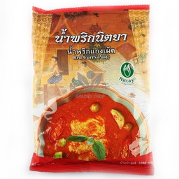 [40445] Nittaya Red Curry Paste 1kg/bag | Nittaya 咖喱 / 袋 (红) 1kg