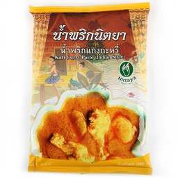 [40442] Nittaya 咖喱 / 袋 (黄) 1kg | Nittaya Kari Curry Paste (Indian style) 1kg