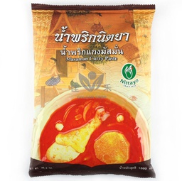 [40443] Nittaya masaman curry paste 1kg | Nittaya 咖喱 / 袋 (Massaman) 1kg